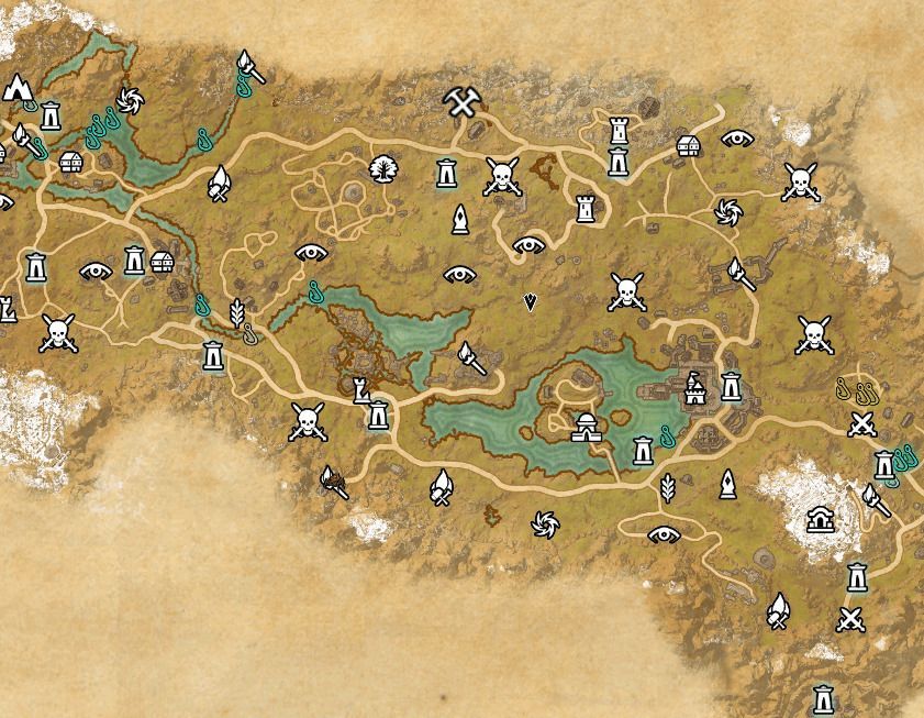 ESO fishing map Rift